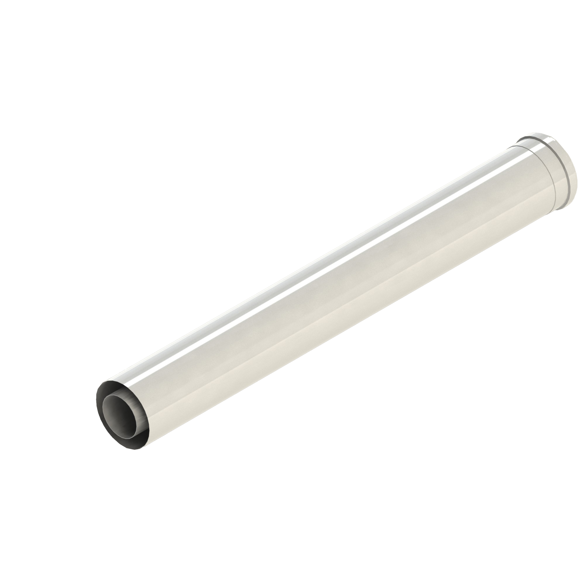 Удлинение коаксиальное D=80 x 125 мм L=1000 мм